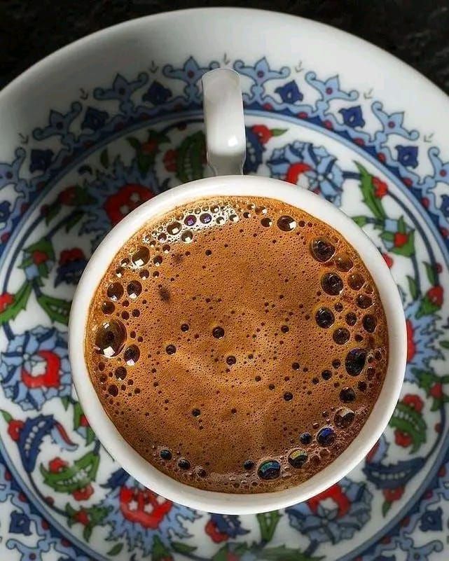 Coffee cup on table